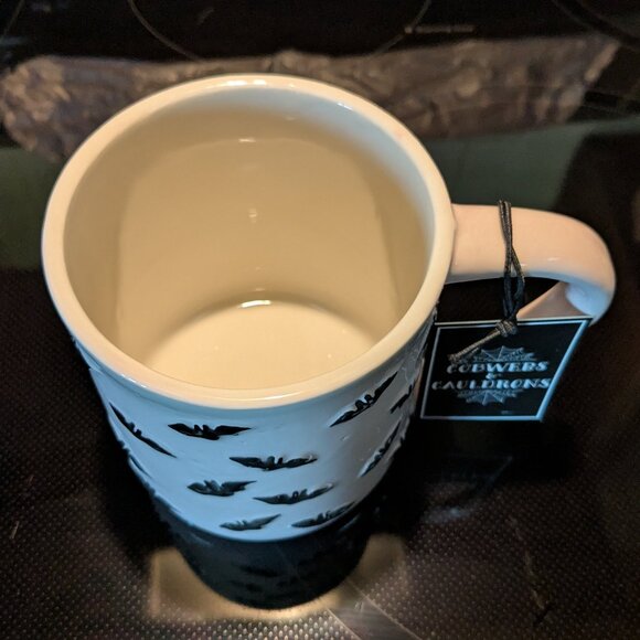 XL Mug - Blush with Bats 24oz NWT - Picture 2 of 5